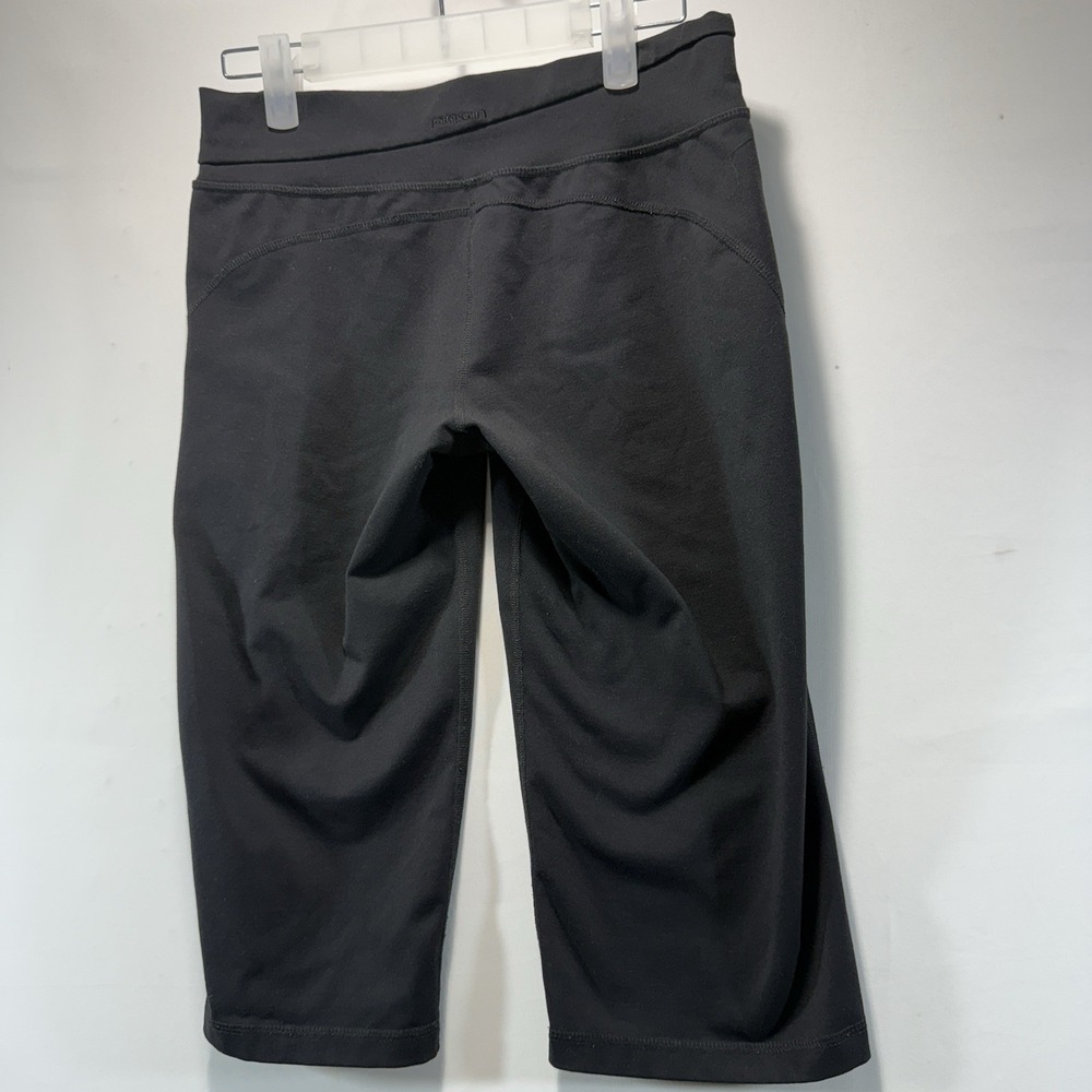 Patagonia Crop Leggings Womens Size M Black - Picture 6 of 8